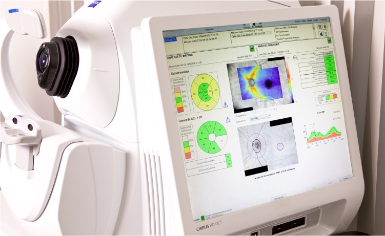 Pruebas diagnósticas de la retina